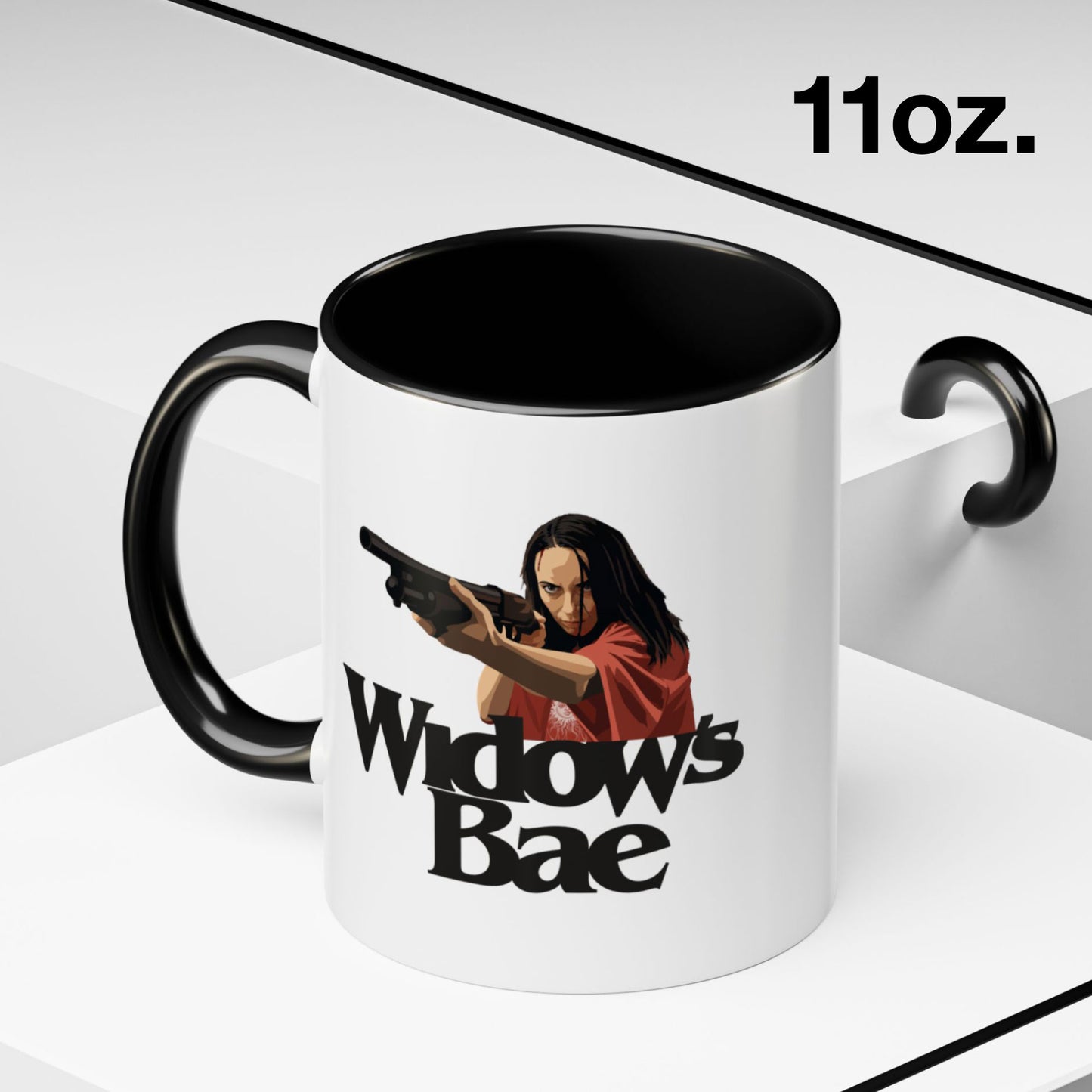 Widow's Bae Mug, Patricia Widow's Bay, Funny Coffee Cup Fan Gift