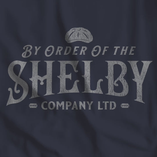 Video of Bella+Canvas 3001 t-shirts featuring a Shelby Company Limited logo graphic from Peaky Blinders.